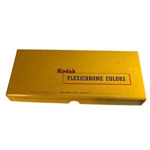 Kodak Flexichrome Colors Complete Set Of 10 Vintage Dyes In Original Box